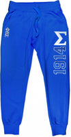 Big Boy Phi Beta Sigma Divine 9 S2 Mens Jogger Sweatpants [Royal Blue]