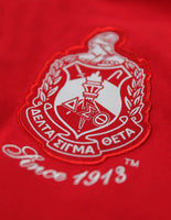 Big Boy Delta Sigma Theta Divine 9 S11 Ladies Light Weight Cardigan [Red]