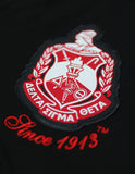 Big Boy Delta Sigma Theta Divine 9 S11 Ladies Light Weight Cardigan [Black]