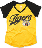 Big Boy Grambling State Tigers S2 Ladies V-Neck Tee [Gold]