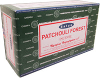 Satya Sai Baba Patchouli Forest Incense Sticks [Pre-Pack - Brown - 15 grams]