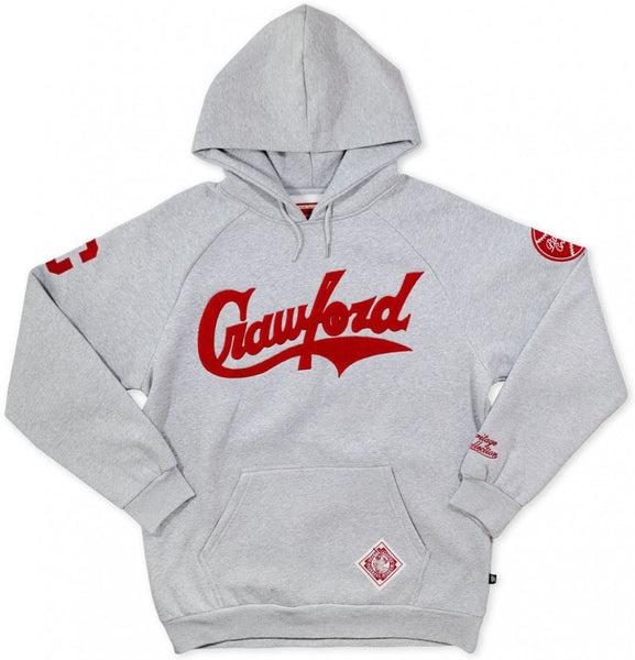 Big Boy Pittsburgh Crawfords Heritage Mens Hoodie [Grey]
