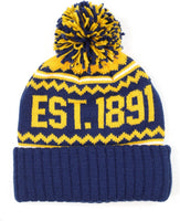 Big Boy North Carolina A&T Aggies S253 Mens Beanie Hat With Ball [Navy Blue - One Size]