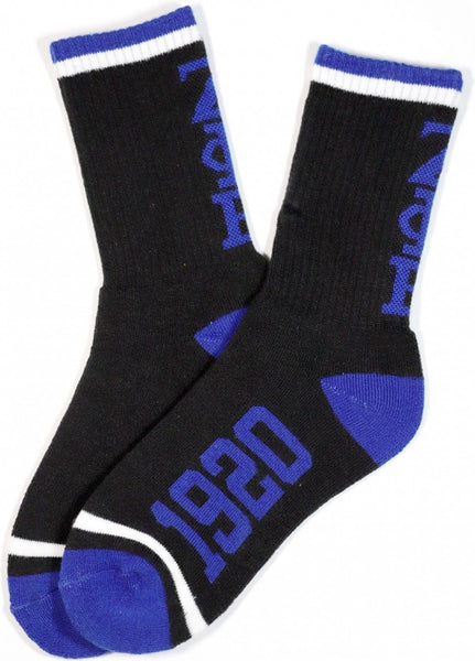 Big Boy Zeta Phi Beta Divine 9 S4 Womens Athletic Socks [Black]