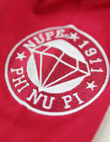 Big Boy Kappa Alpha Psi&reg; Divine 9 S5 Light Weight Mens Cardigan [Crimson Red]