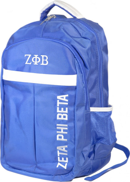 Big Boy Zeta Phi Beta Divine 9 S2 Backpack [Royal Blue]