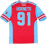 Big Boy Delaware State Hornets S13 Mens Football Jersey [Red]
