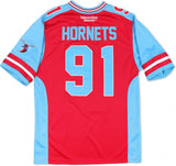 Big Boy Delaware State Hornets S13 Mens Football Jersey [Red]