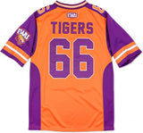 Big Boy Edward Waters Tigers S13 Mens Football Jersey [Orange]