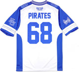 Big Boy Hampton Pirates S13 Mens Football Jersey [White]