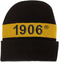 Alpha Phi Alpha Embroidered Knit Beanie [Black - One Size]