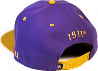 Big Boy Omega Psi Phi Divine 9 S143 Mens Snapback Cap [Purple - One Size]
