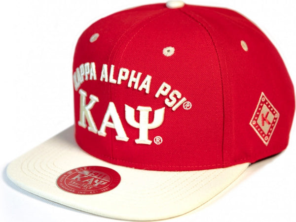 Big Boy Kappa Alpha Psi&reg; Divine 9 S143 Mens Snapback Cap [Crimson Red - One Size]