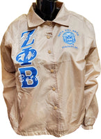 Buffalo Dallas Zeta Phi Beta Crossing Line Jacket [Khaki]