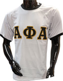 Buffalo Dallas Alpha Phi Alpha Ringer T-Shirt [White - Short Sleeve]