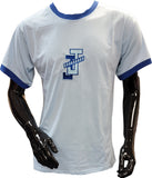 Buffalo Dallas Jack And Jill Of America Mens Ringer T-Shirt [Light Blue - Short Sleeve]