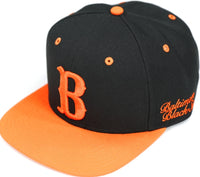 Big Boy Baltimore Black Sox S141 Mens Snapback Cap [Black - Adjustable Size]