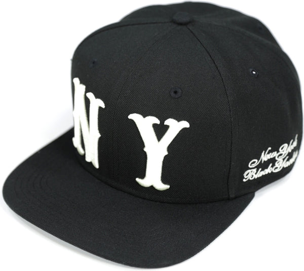 Big Boy New York Black Yankees S141 Mens Snapback Cap [Black - One Size]