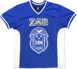 Big Boy Zeta Phi Beta Divine 9 S15 Womens Football Jersey [Royal Blue]