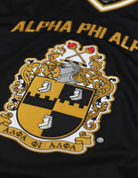 Big Boy Alpha Phi Alpha Divine 9 S15 Mens Football Jersey [Black]