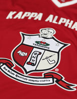 Big Boy Kappa Alpha Psi Divine 9 S15 Mens Football Jersey [Crimson Red]