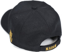 Big Boy Mason Divine S152 Mens Cap [Black - Adjustable Size]
