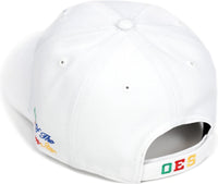 Big Boy Eastern Star Divine S143 Ladies Cap [White - Adjustable Size]