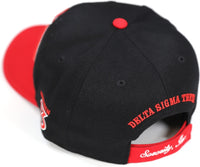 Big Boy Delta Sigma Theta Divine 9 S158 Ladies Cap [Black - Adjustable Size]