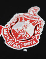 Big Boy Delta Sigma Theta Divine 9 S2 Womens Sweatshirt [Black]
