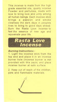 New Age Rasta Love Incense Sticks [Pre-Pack - Brown]