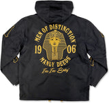 Big Boy Alpha Phi Alpha Divine 9 S8 Mens Windbreaker Jacket [Black]