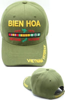 Bien Hoa Vietnam Veteran M2 Mens Cap [Olive Green - Adjustable Size]