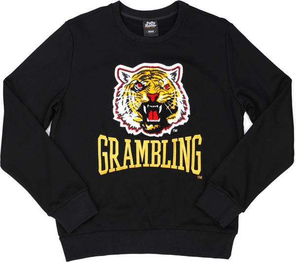 Big Boy Grambling State Tigers S4 Mens Sweatshirt [Black]
