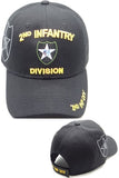2nd Infantry Division C1261 Side Shadow Mens Cap [Black]