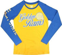 Big Boy Albany State Golden Rams S4 Womens Long Sleeve Tee [Gold]