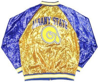 Big Boy Albany State Golden Rams S4 Ladies Sequins Jacket [Gold]