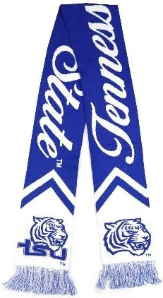 Big Boy Tennessee State Tigers S8 Scarf [Royal Blue - 80" x 7"]