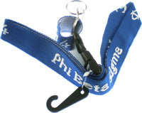 Phi Beta Sigma Classic Woven Embroidered Lanyard [Royal Blue]