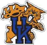 Kentucky Wildcats Cat UK Logo Magnet [White]