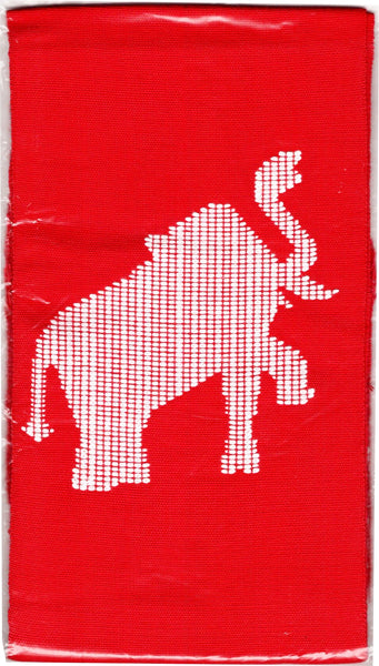 Delta Sigma Theta Elephant Sorority Graduation Kente Stole Sash [Red]