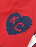 Big Boy Kansas City Monarchs Satchel Paige No. 25 Replica Mens Baseball Jersey [White/Red]