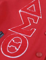 Big Boy Delta Sigma Theta Divine 9 S4 Womens Wool Jacket [Red]