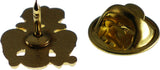 33rd Degree Wings Down Lapel Pin [Gold - 5/8"]
