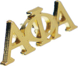 Alpha Phi Alpha Letters Lapel Pin [Gold - 1"]