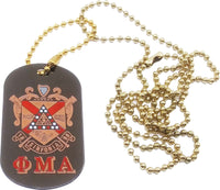 Phi Mu Alpha Sinfonia Double Sided Dog Tag [Pewter Grey]