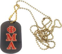 Phi Mu Alpha Sinfonia Double Sided Dog Tag [Pewter Grey]