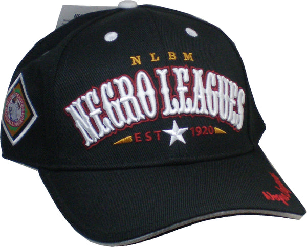 Big Boy Negro Leagues Baseball Legends S142 Mens Cap [Black - Adjustable Size]