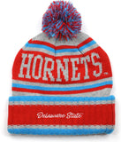 Big Boy Delaware State Hornets S251 Beanie With Ball [Red]