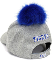 Big Boy Tennessee State Tigers S148 Ladies Pom Pom Cap [Grey - Adjustable Size]