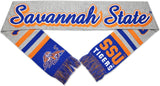 Big Boy Savannah State Tigers S5 Knit Scarf [Royal Blue - 80" x 7"]